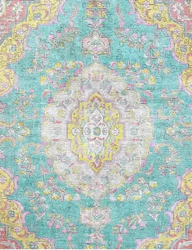 Mehrfarbig Persien Persischer Vintage Teppich 385 x 290 cm - view 3