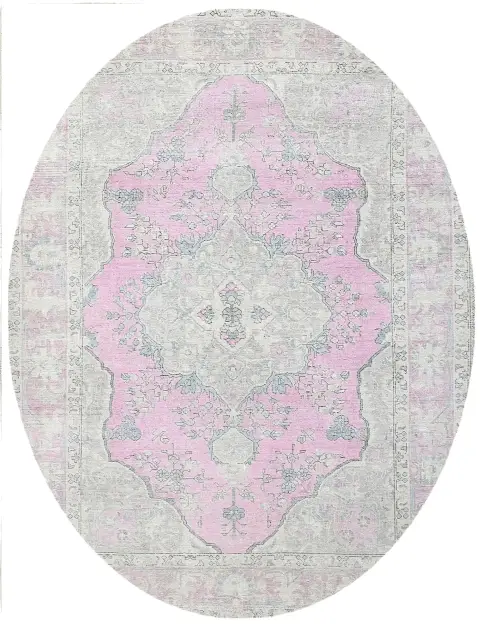 Grå Persia Persisk vintage teppe 283 x 196 cm
