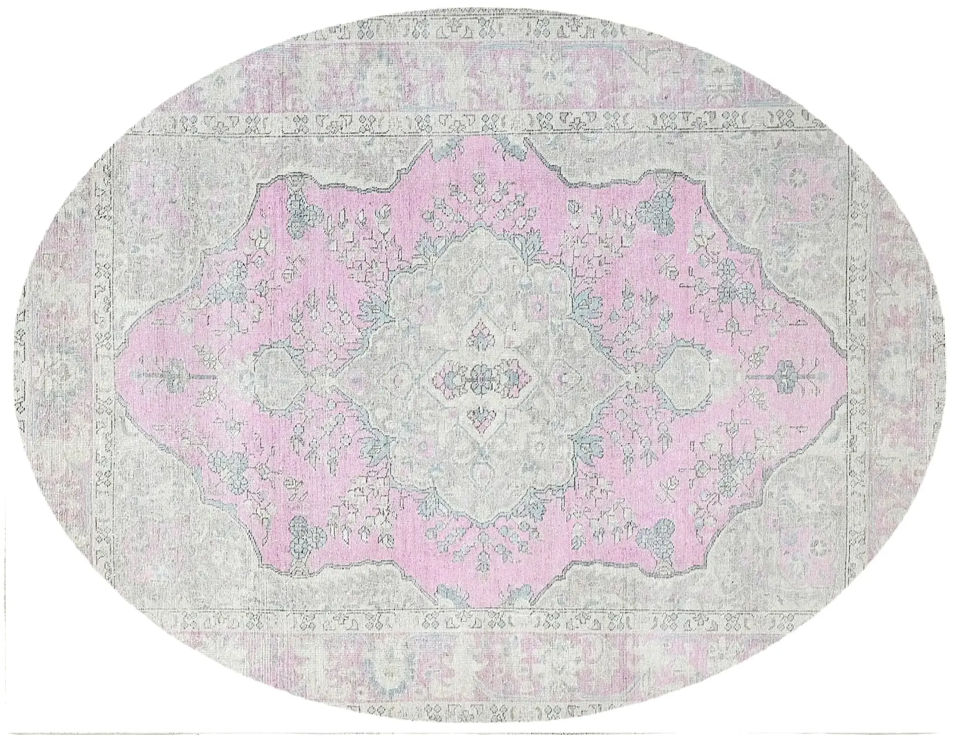 Harmaa Persia Persialaiset vintage matot 283 x 196 cm - Ainutlaatuinen käsintehty matto