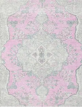 Grå Persien Persisk Vintagetæppe 283 x 196 cm - view 3