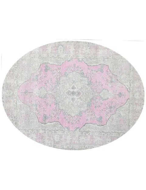 Grå Persia Persisk vintage teppe 283 x 196 cm - view 2