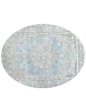 Blauw Perzië Perzisch Vintage Tapijt 306 x 199 cm - view 1