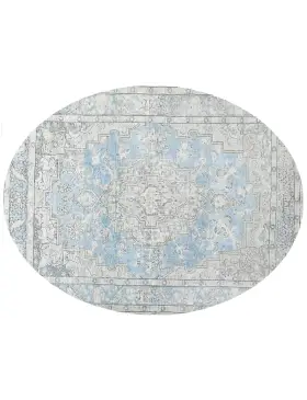Blauw Perzië Perzisch Vintage Tapijt 306 x 199 cm - view 2