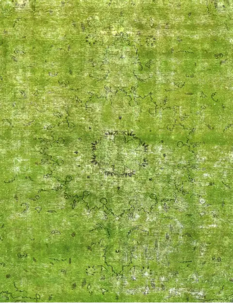 Grün Persien Persischer Vintage Teppich 310 x 220 cm - view 3