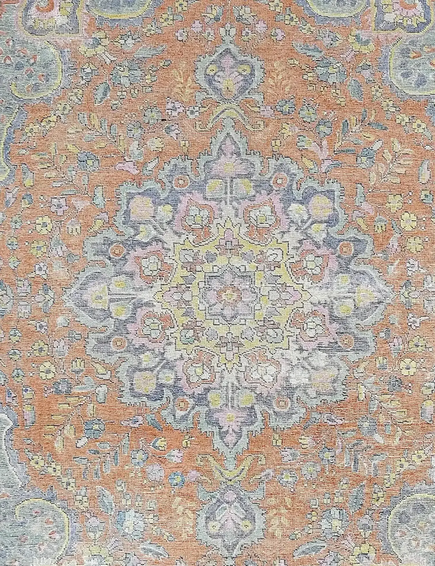 Grå Persien Persisk Vintagetæppe 290 x 199 cm - Unikt håndlavet tæppe