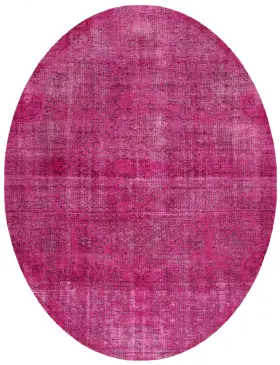 Lila Persien Persischer Vintage Teppich 313 x 210 cm