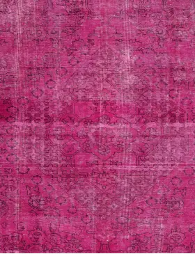 Lila Persien Persischer Vintage Teppich 313 x 210 cm - view 3