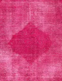 Rosa Persien Persischer Vintage Teppich 350 x 214 cm - view 3