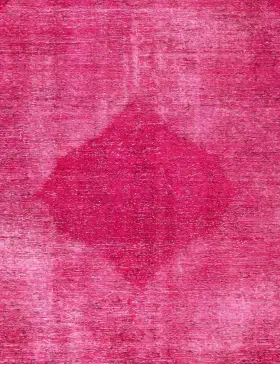 Rosa Persien Persischer Vintage Teppich 350 x 214 cm - view 3