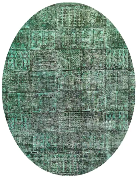 Turquesa Persia Alfombra persa vintage 256 x 154 cm