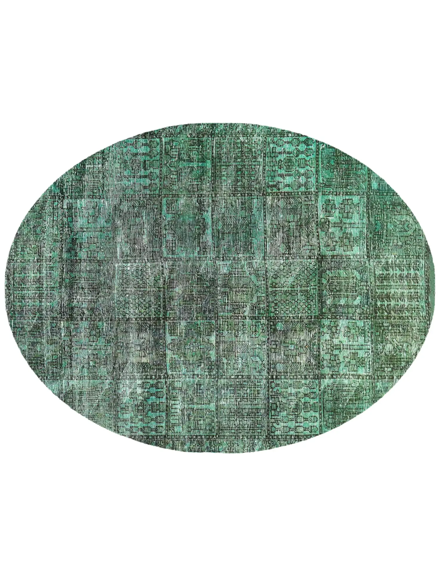 Türkis Persien Persischer Vintage Teppich 256 x 154 cm - Einzigartiger handgefertigter Teppich