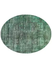 Türkis Persien Persischer Vintage Teppich 256 x 154 cm - view 1