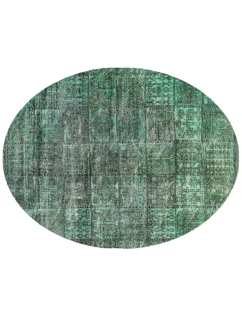Turquesa Persia Alfombra persa vintage 256 x 154 cm - view 1