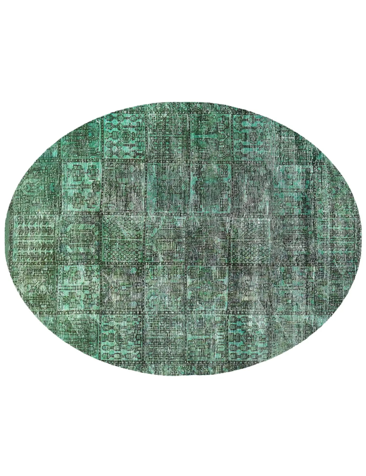 Türkis Persien Persischer Vintage Teppich 256 x 154 cm - Einzigartiger handgefertigter Teppich