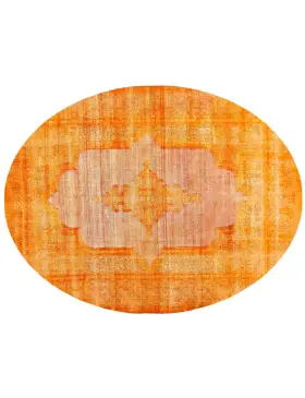 Oransje Persia Persisk vintage teppe 396 x 290 cm - view 1