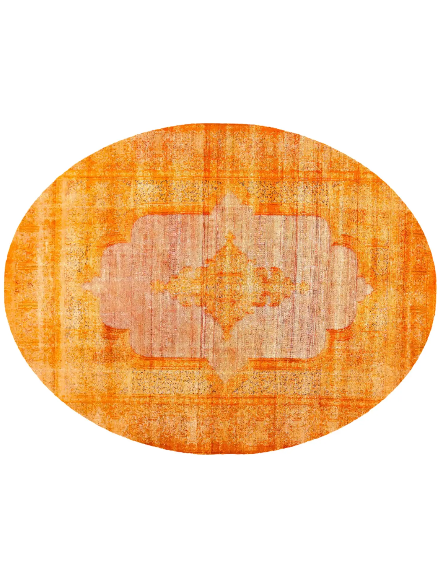 Orange Persien Persischer Vintage Teppich 396 x 290 cm - Einzigartiger handgefertigter Teppich