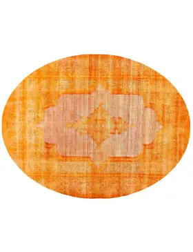 Oransje Persia Persisk vintage teppe 396 x 290 cm - view 2