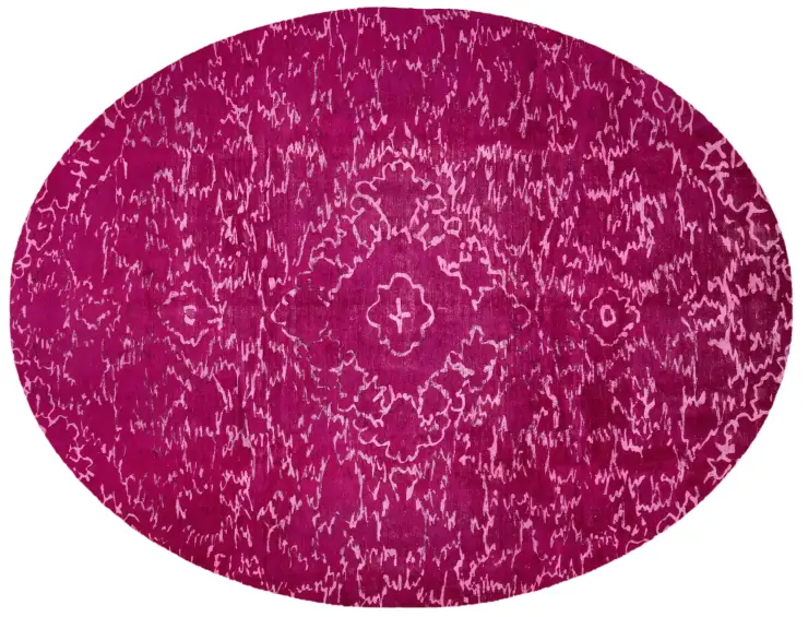 Lila Persien Persischer Vintage Teppich 300 x 188 cm