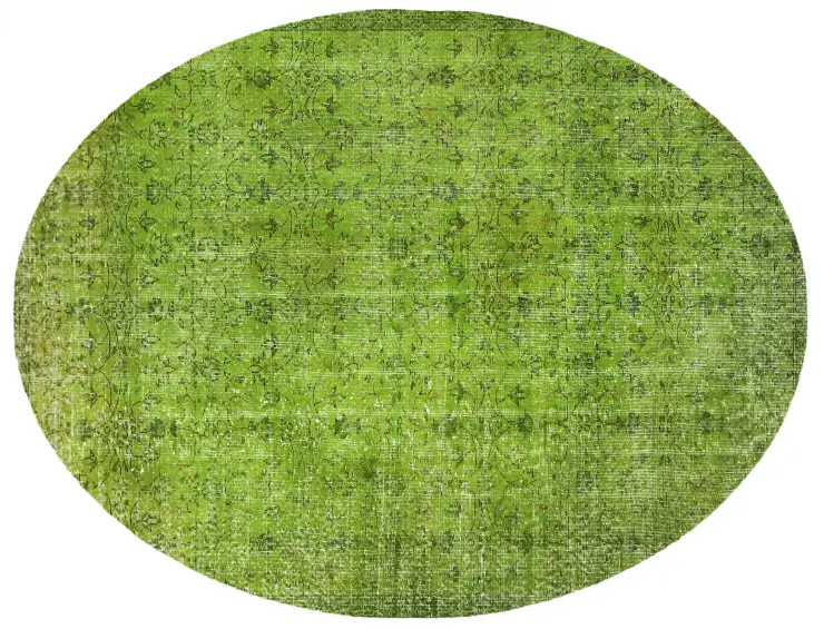 Vihreä Turkki vintage matot 280 x 180 cm
