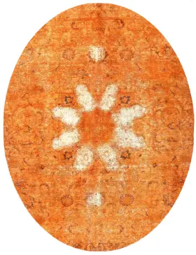 Orange Persien vintage matta 290 x 207 cm