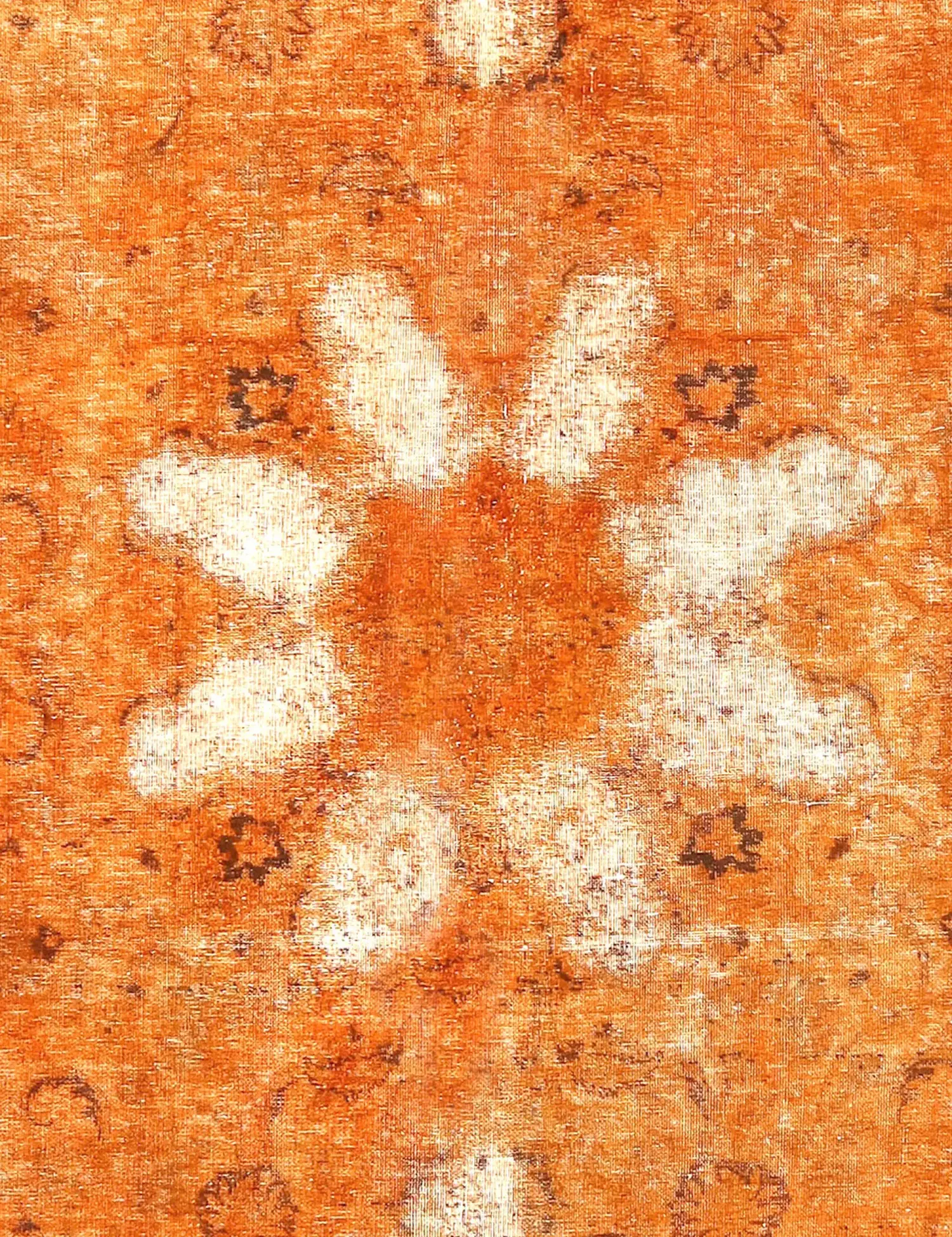 Oransje persia vintage teppe 290 x 207 cm - Unikt håndlaget teppe