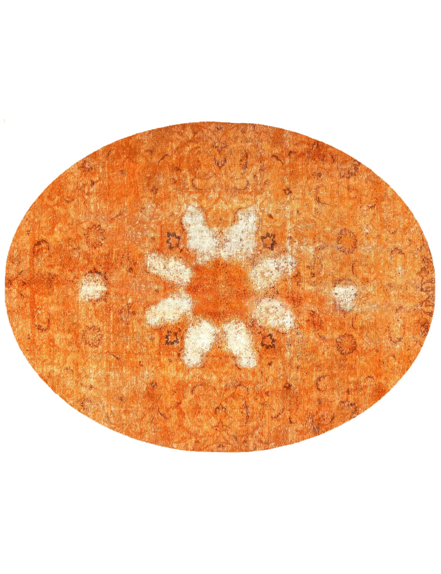 Oransje persia vintage teppe 290 x 207 cm - Unikt håndlaget teppe