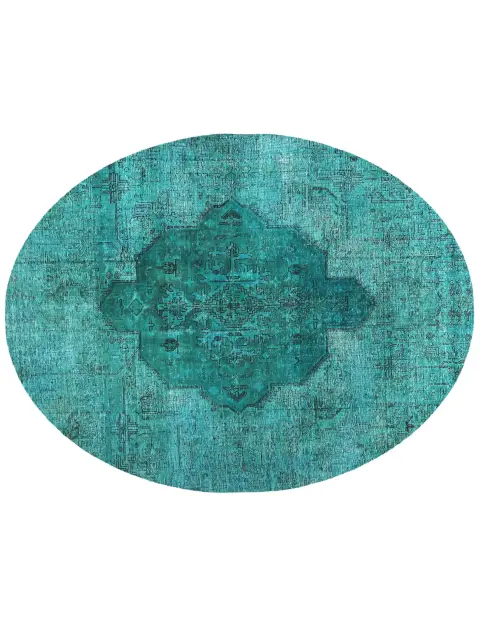 Turquesa Persia Alfombra persa vintage 250 x 184 cm - view 1