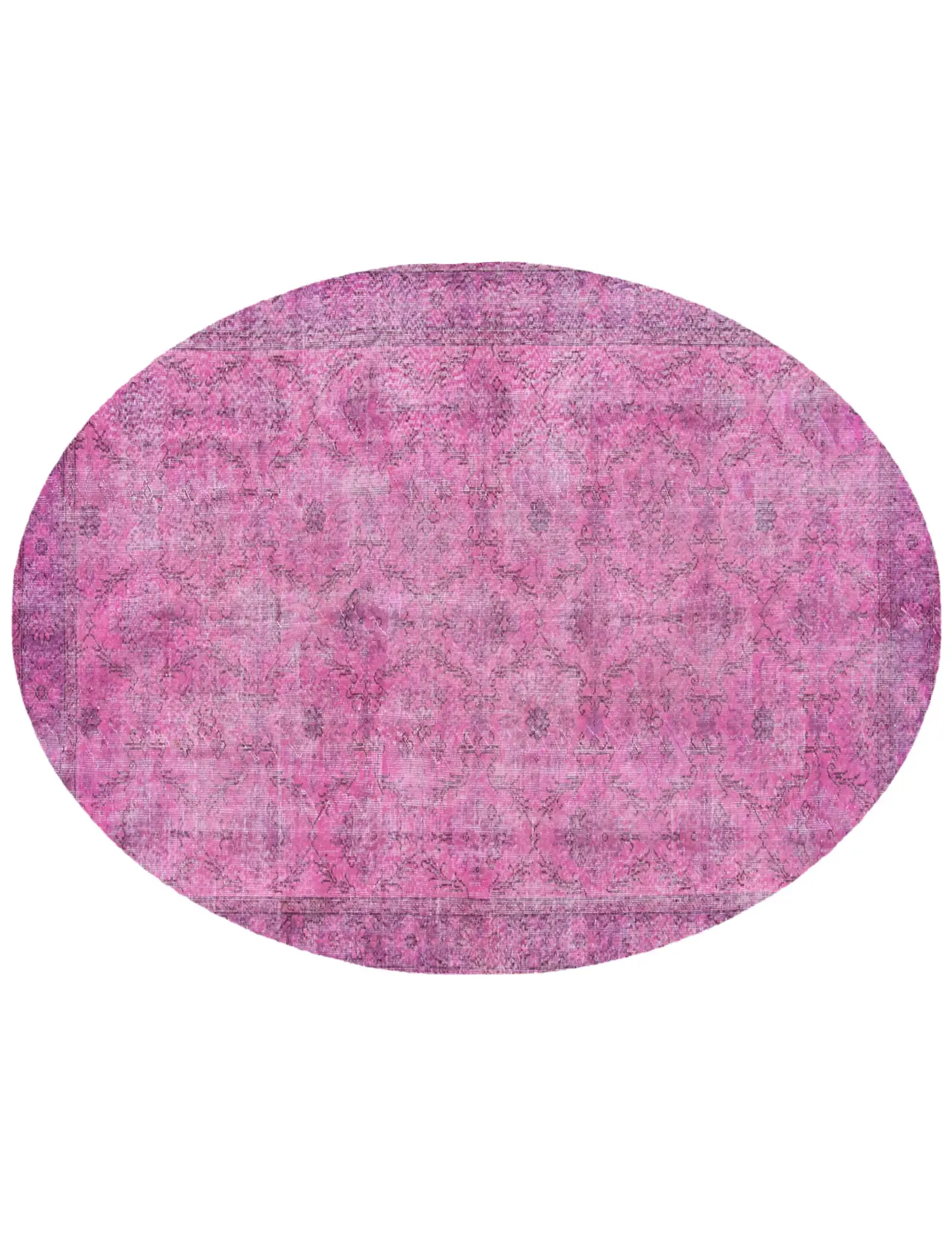 Pink Turkey Vintage Carpet 285 x 167 cm - Unique Handmade Carpet