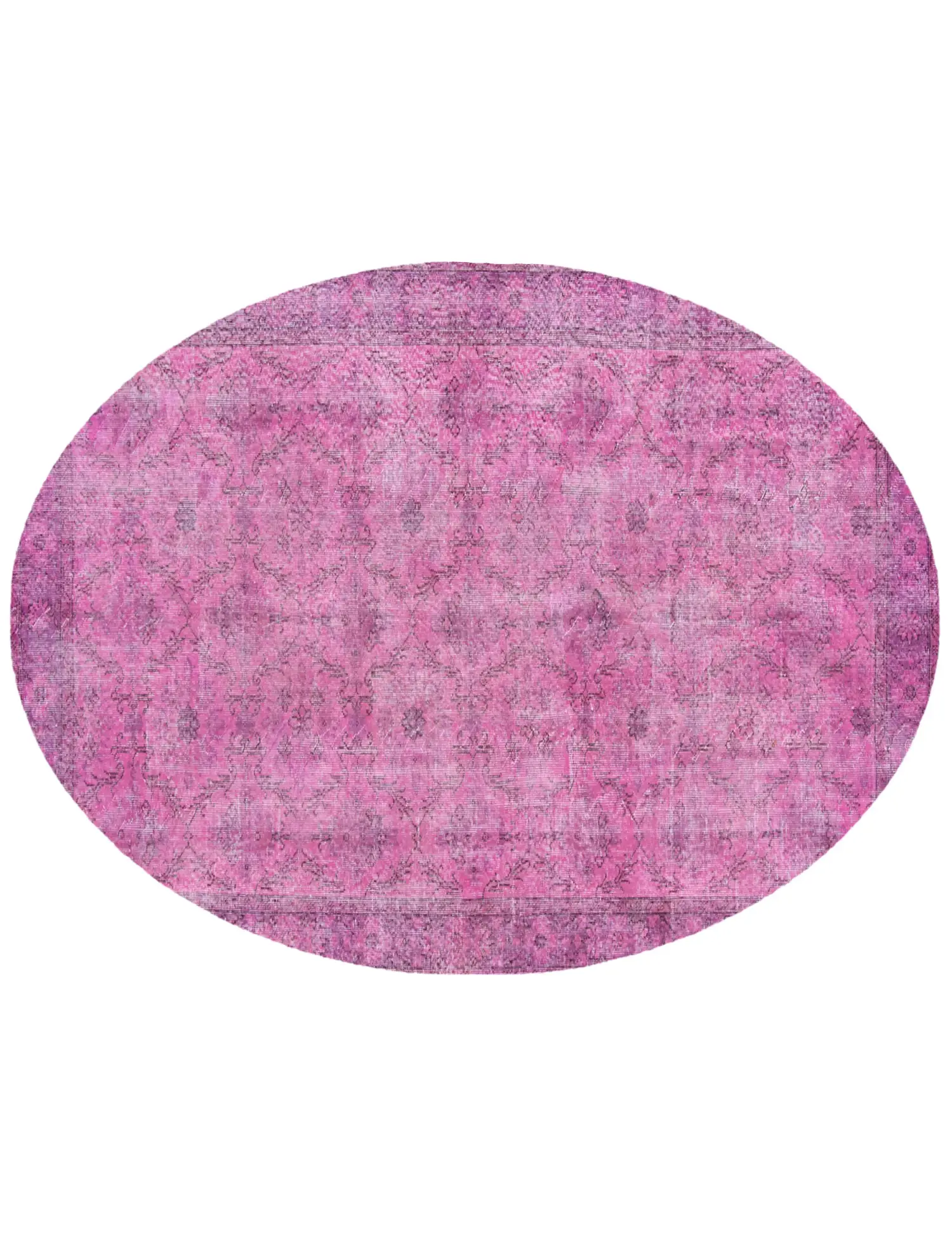 Pink Turkey Vintage Carpet 285 x 167 cm - Unique Handmade Carpet