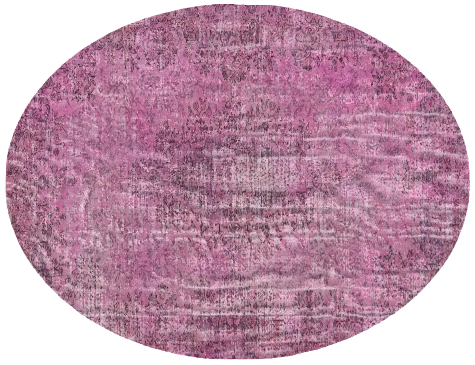 Rosa Türkei Vintage Teppich 255 x 162 cm