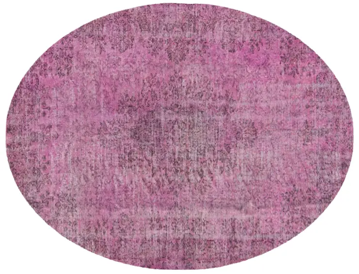 Pinkki Turkki vintage matot 255 x 162 cm