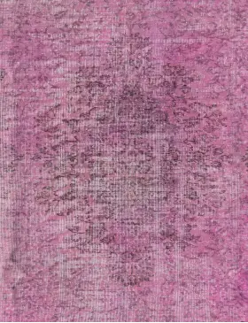 Rosa Türkei Vintage Teppich 255 x 162 cm - view 3