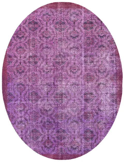 Lila Turkiet vintage matta 288 x 203 cm