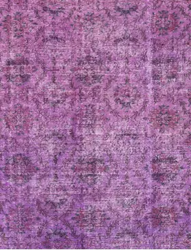 Lila Turkiet vintage matta 288 x 203 cm - view 3