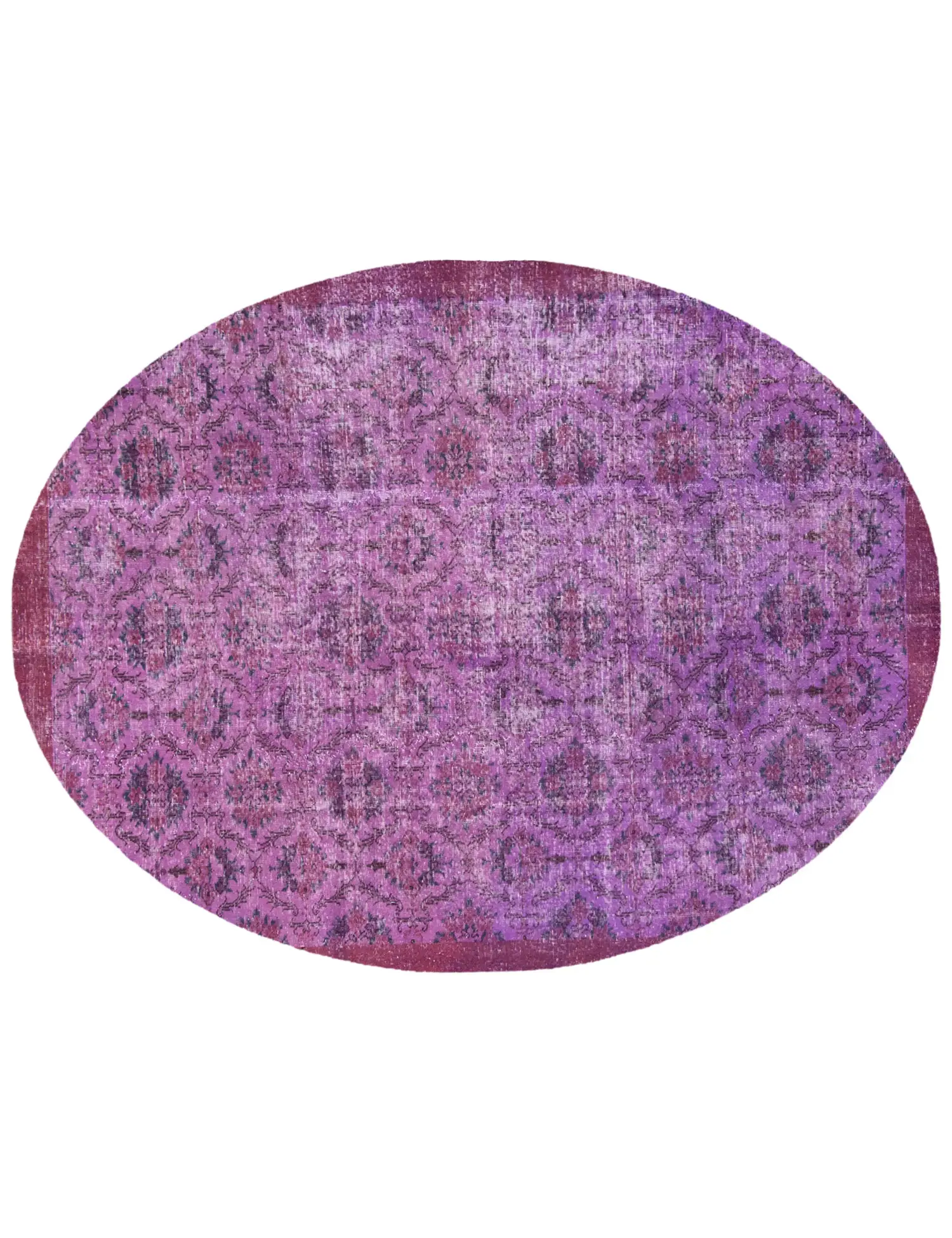 Purple Turkey Vintage Carpet 288 x 203 cm - Unique Handmade Carpet