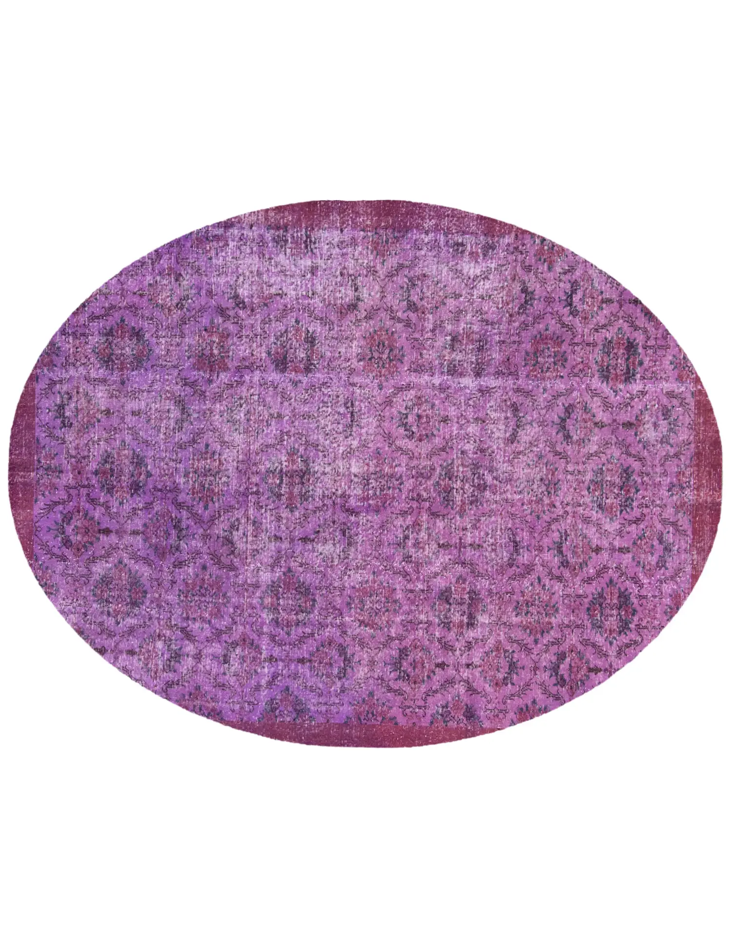 Purple Turkey Vintage Carpet 288 x 203 cm - Unique Handmade Carpet