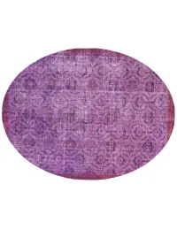 Lila Türkei Vintage Teppich 288 x 203 cm - view 2
