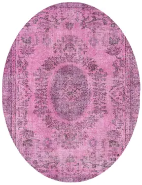 Pinkki Turkki vintage matot 277 x 163 cm