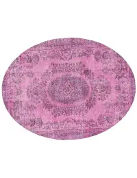 Rosa Türkei Vintage Teppich 277 x 163 cm - view 1