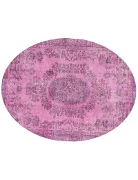 Rosa Türkei Vintage Teppich 277 x 163 cm - view 2