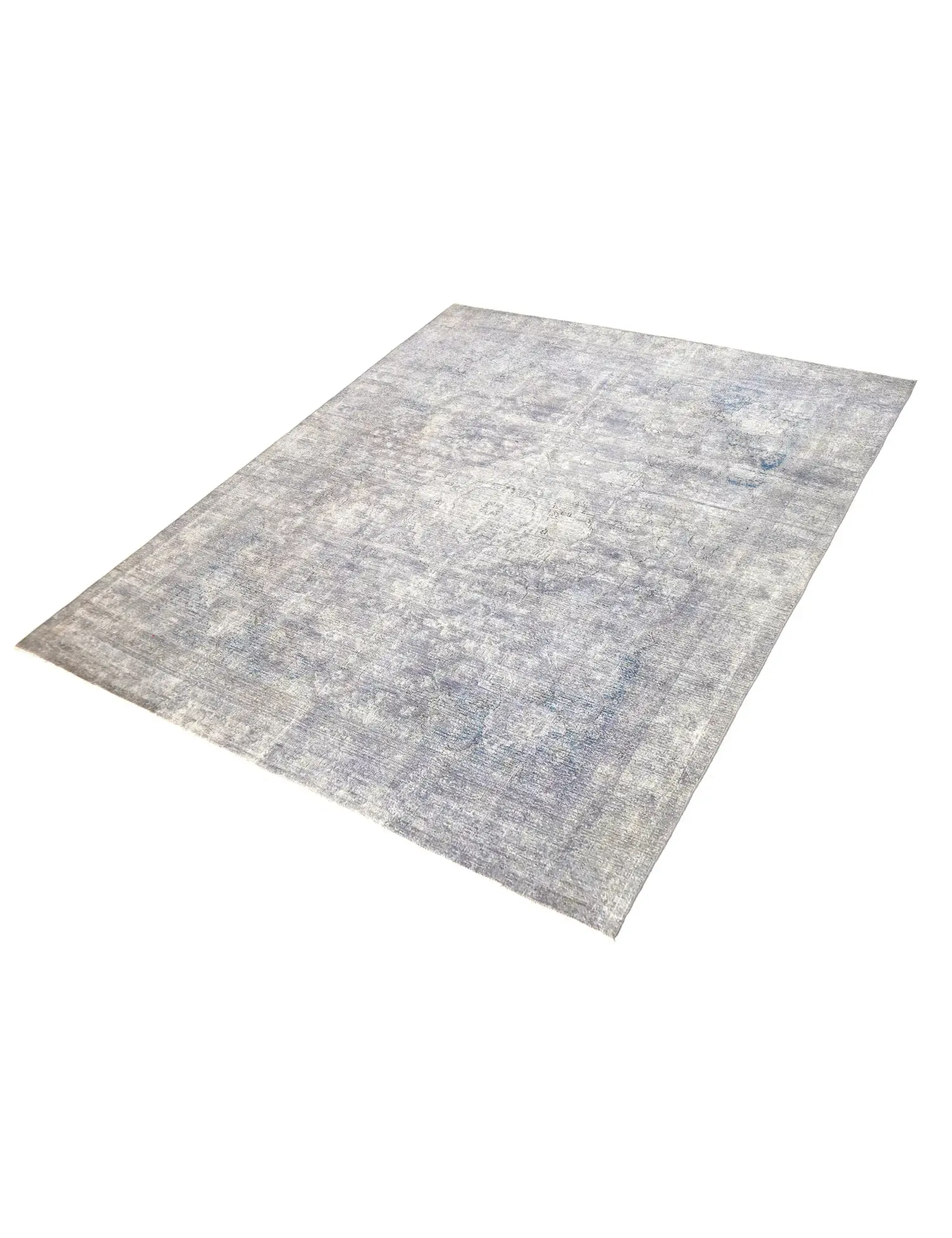 Grey Persia Persian Vintage Carpet 343 x 260 cm - Unique Handmade Carpet