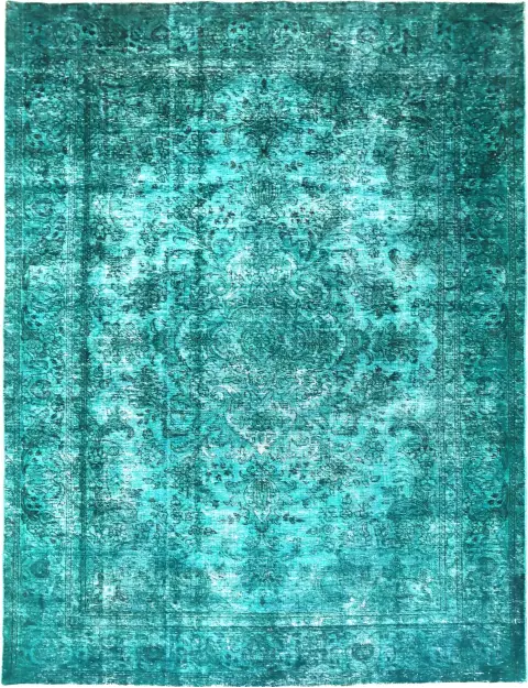 Turkos Persien Persisk vintage matta 320 x 215 cm