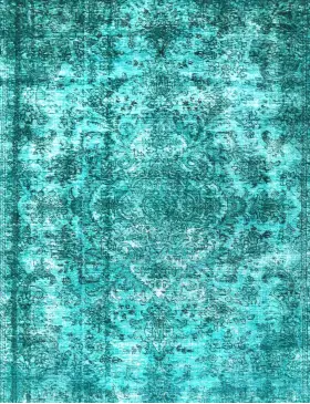 Turkis Persien Persisk Vintagetæppe 320 x 215 cm - view 3