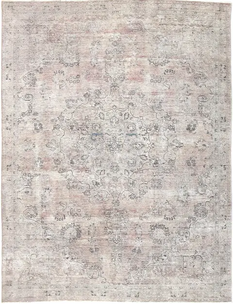 Beige Persia Persisk vintage teppe 314 x 212 cm