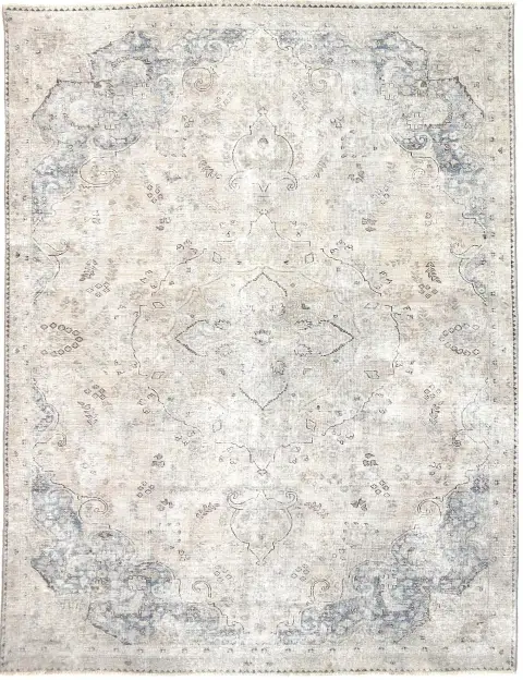 Beige Perzië Perzisch Vintage Tapijt 310 x 217 cm