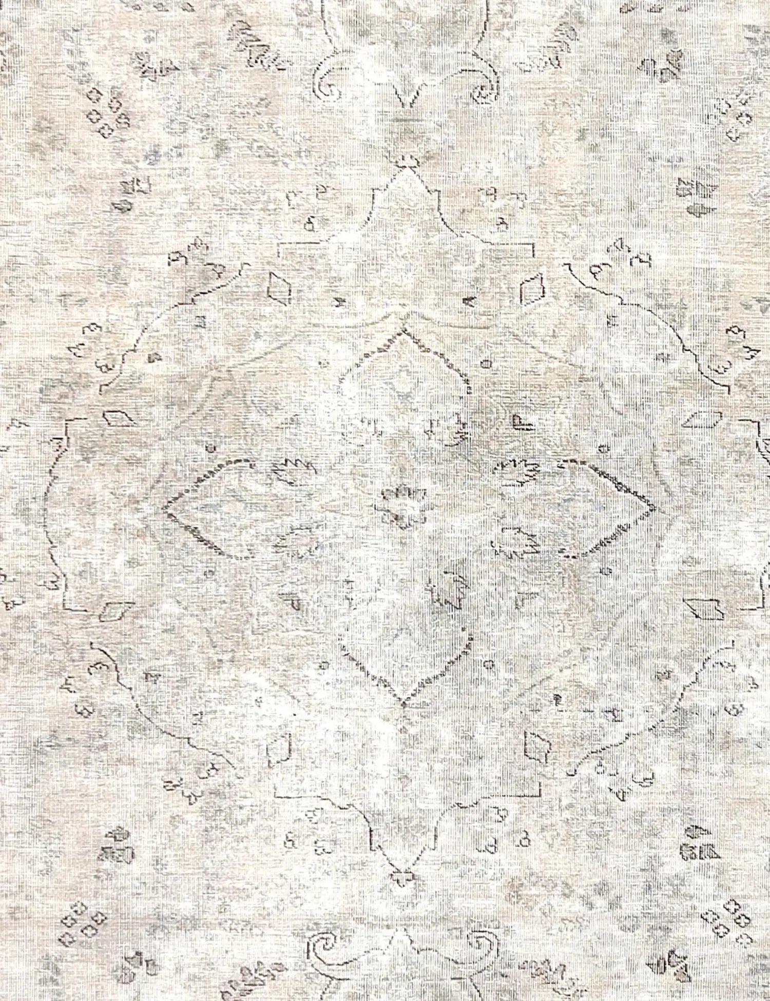 Beige Persan Tapis Persan vintage 310 x 217 cm - Tapis fait main unique
