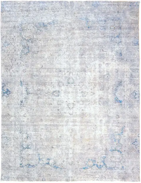 Grise Persan Tapis Persan vintage 340 x 265 cm