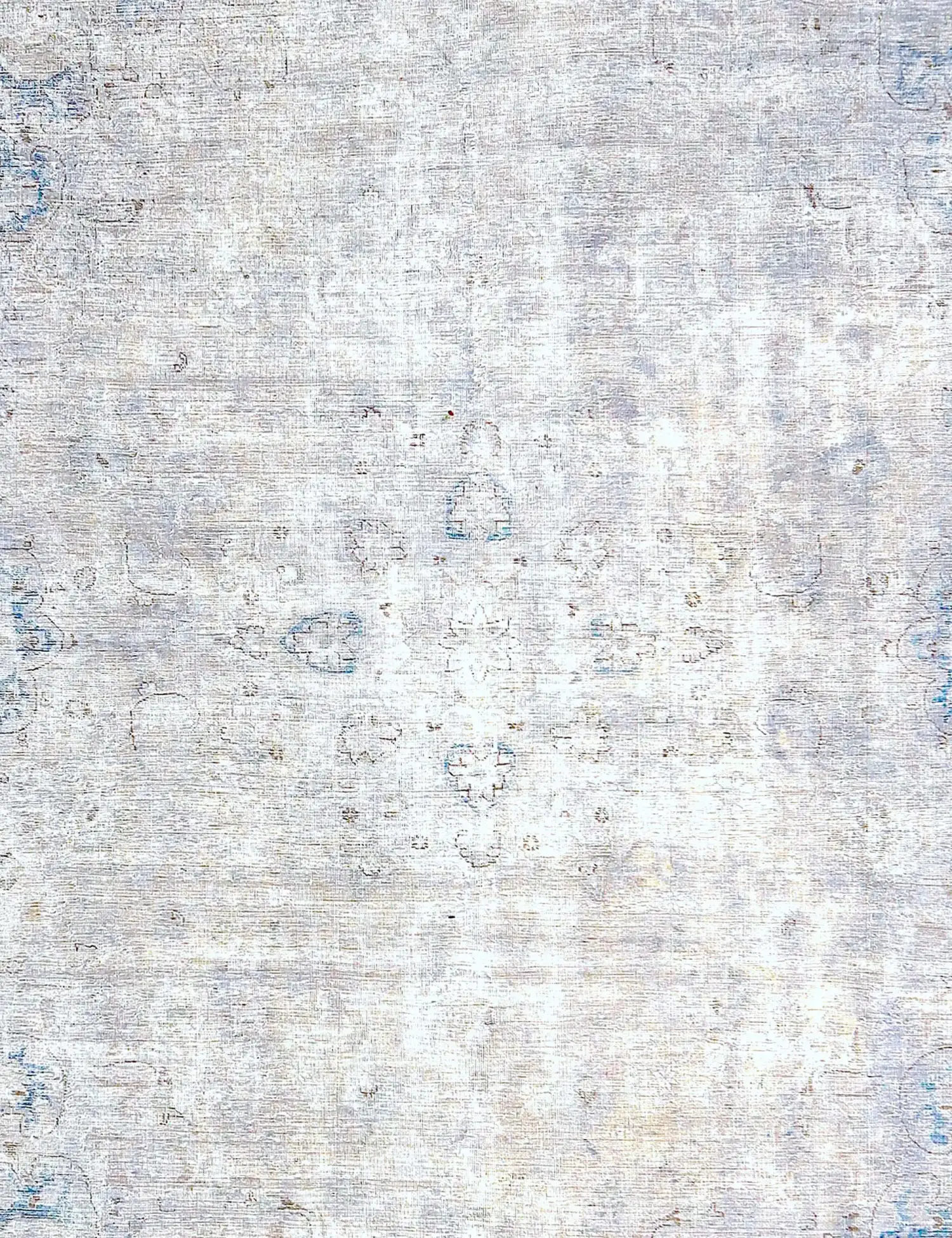 Grijs Perzië Perzisch Vintage Tapijt 340 x 265 cm - Uniek handgemaakt tapijt