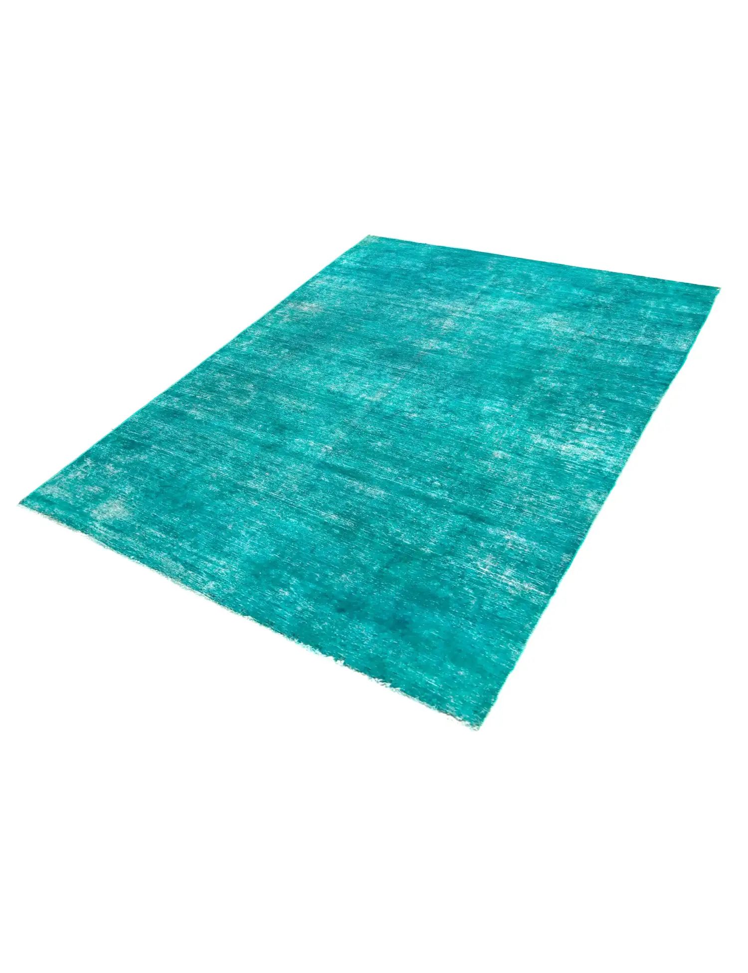 Turquoise Persan Tapis Persan vintage 265 x 190 cm - Tapis fait main unique