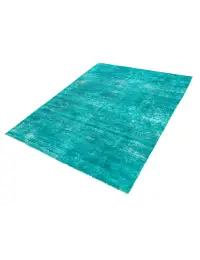 Turquoise Persan Tapis Persan vintage 265 x 190 cm - view 1